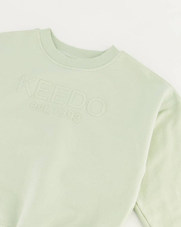 Aqua Logo Sweater
