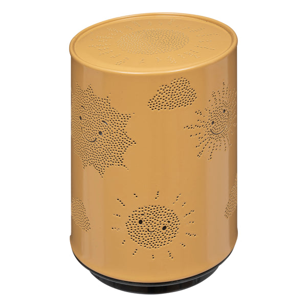 Yellow Push Night Lamp