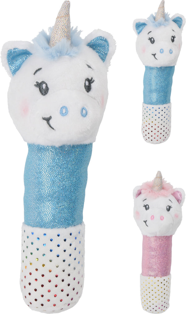 Plush Unicorn Baby Rattle