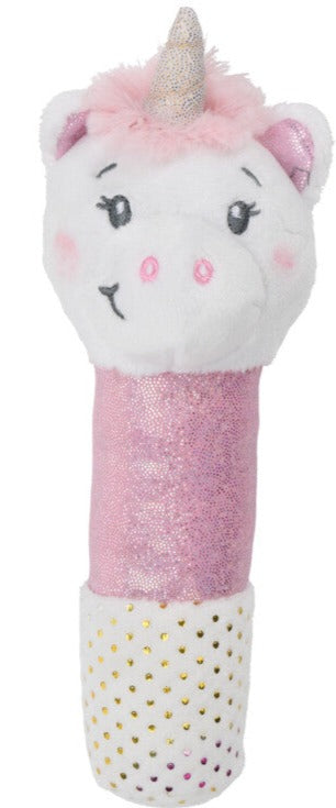 Plush Unicorn Baby Rattle