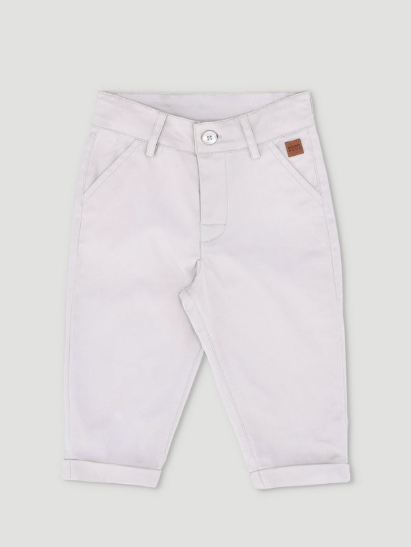 Baby Boys Grey Premium Chino Pants