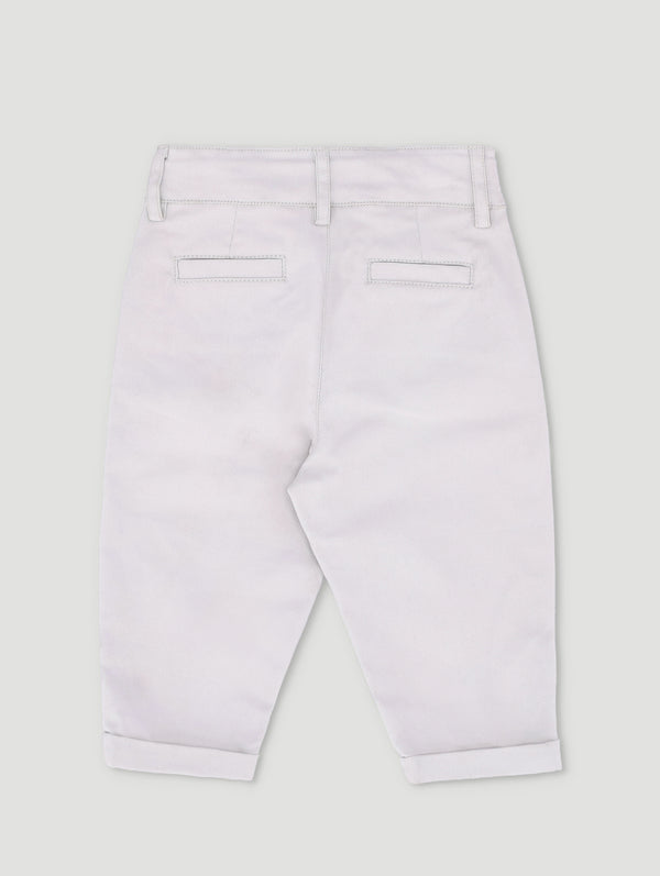 Baby Boys Grey Premium Chino Pants