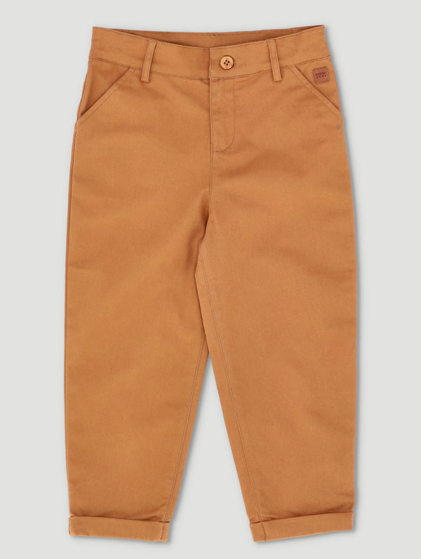 Boys Tobacco Premium Chino Pants
