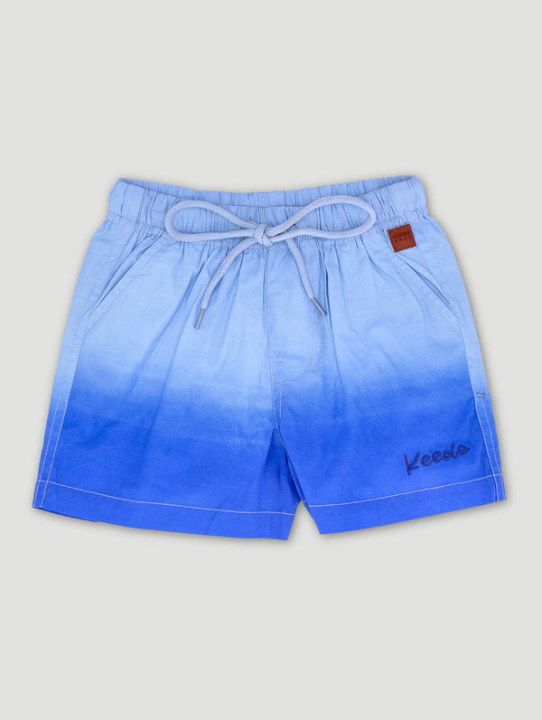 Baby Boys Ultramarine Dip Dye Swim Short