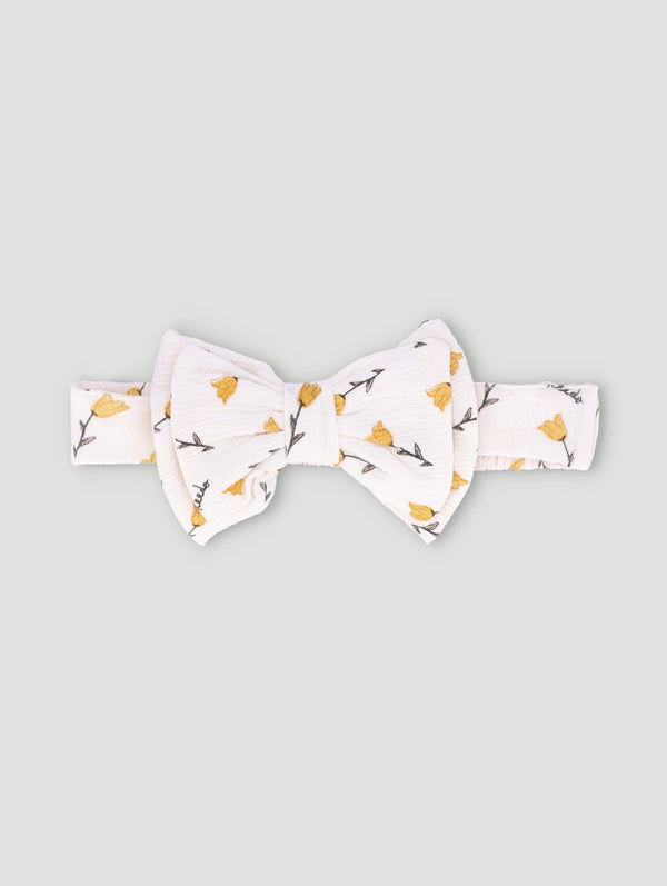 All Over Print Cream Single Headband