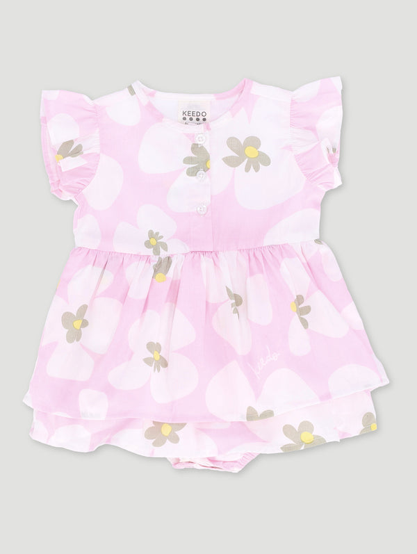 Baby Girl Blooms Poplin Bloomer