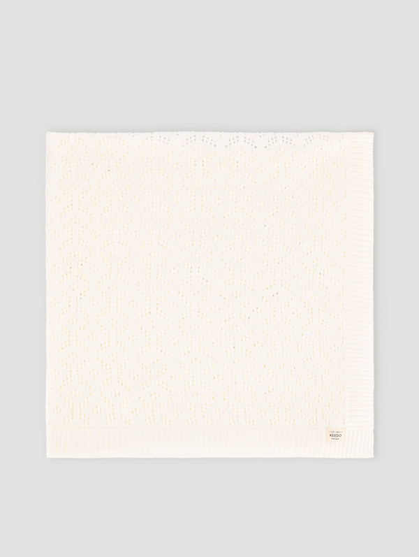 Pointelle Textured Keedo Blanket