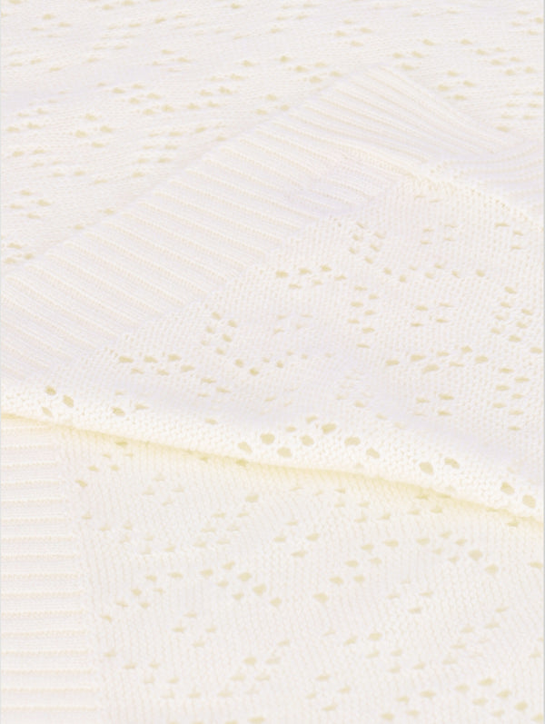 Pointelle Textured Keedo Blanket