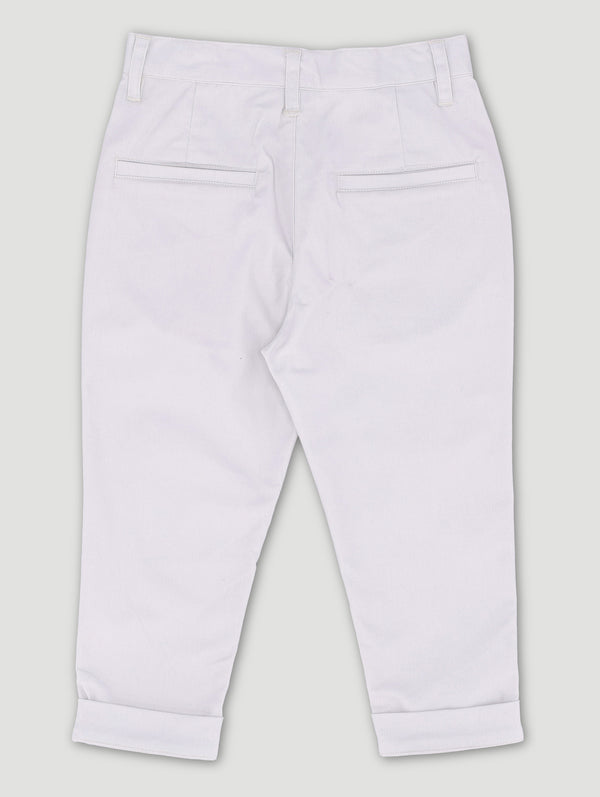 Boys Grey Chino Pant