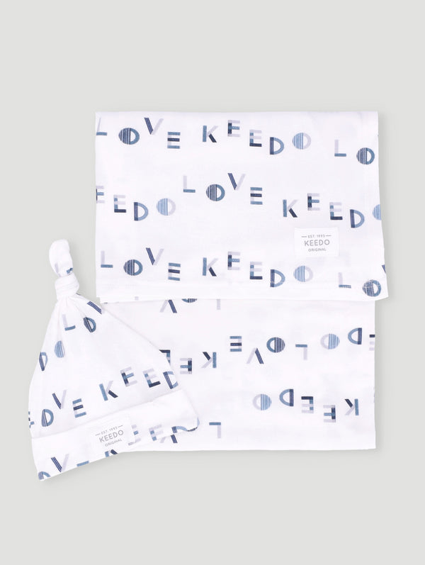 Love Keedo Blanket Swaddle Set