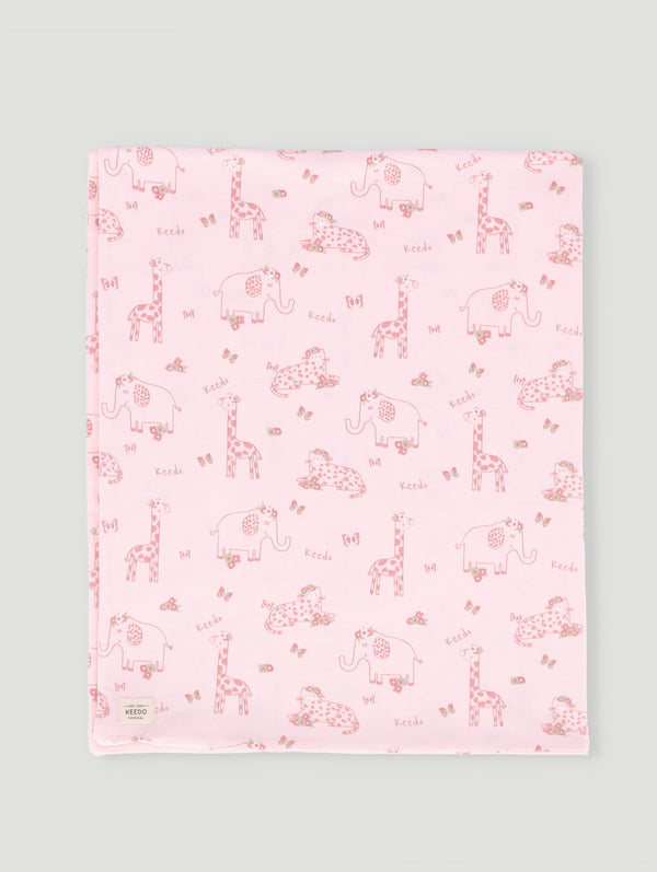 Pink Kitty Lycra Blanket