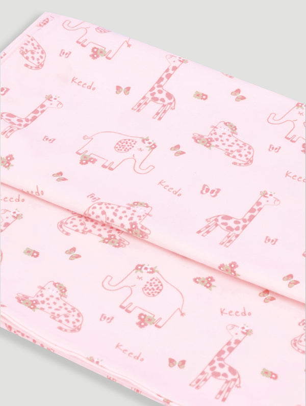 Pink Kitty Lycra Blanket
