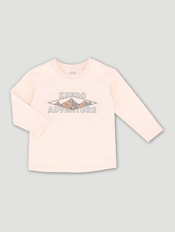 Boys Long Sleeve Adventure Fashion Tee