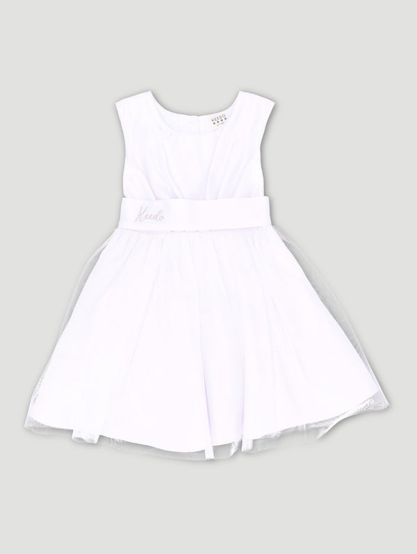 Girls Premium Premium Satin & Tulle Dress