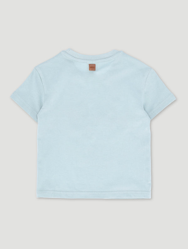 Girls Butterfly & Rosegold Lurex Embroidered Top