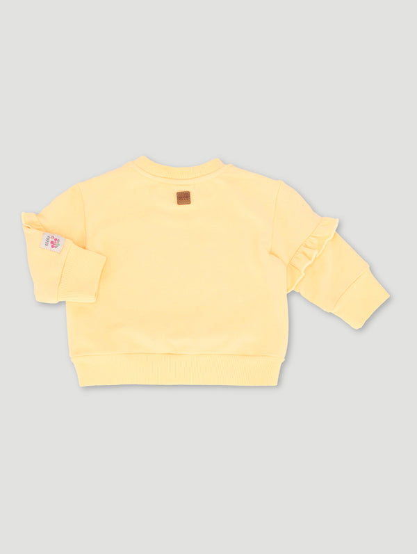 Baby Girls Embroidered Fleece Top