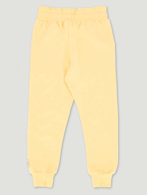 Girls Embroidered Paperbag Jogger