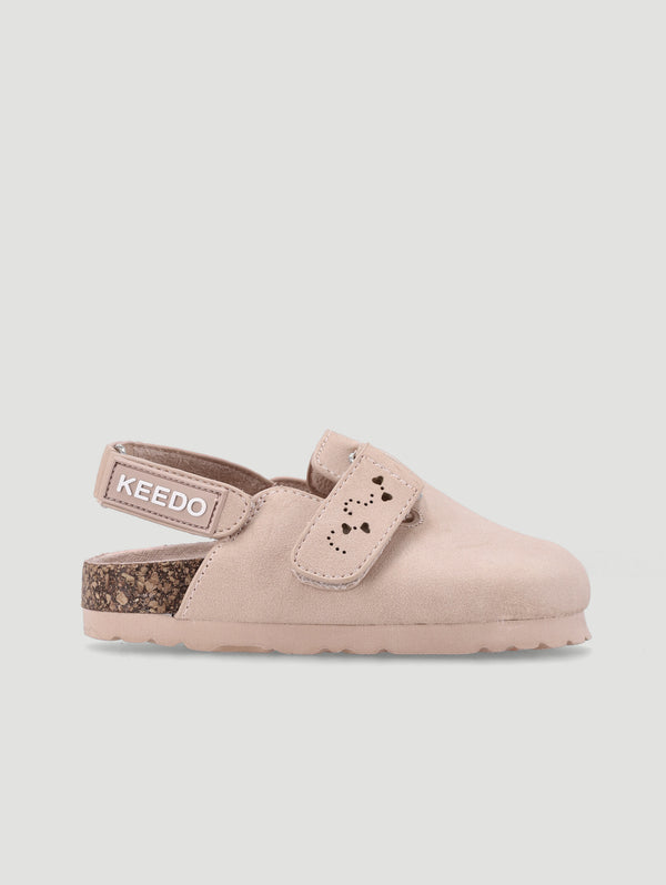 Girls Suede Clogs