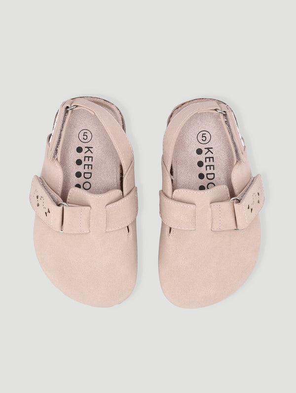 Girls Suede Clogs