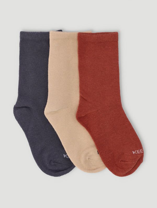 Boys 3 Pack Cotton Sock