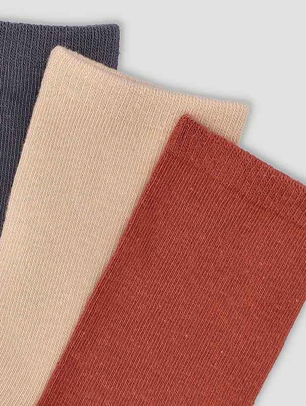 Boys 3 Pack Cotton Sock