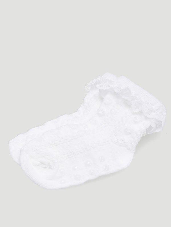 Baby Girls Anglaise Premium Socks