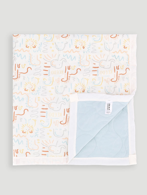 Keedo Reversible Quilted Blanket