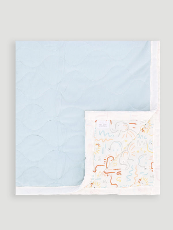 Keedo Reversible Quilted Blanket