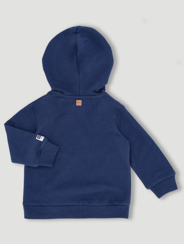 Boys Fleece Hoody With Applique