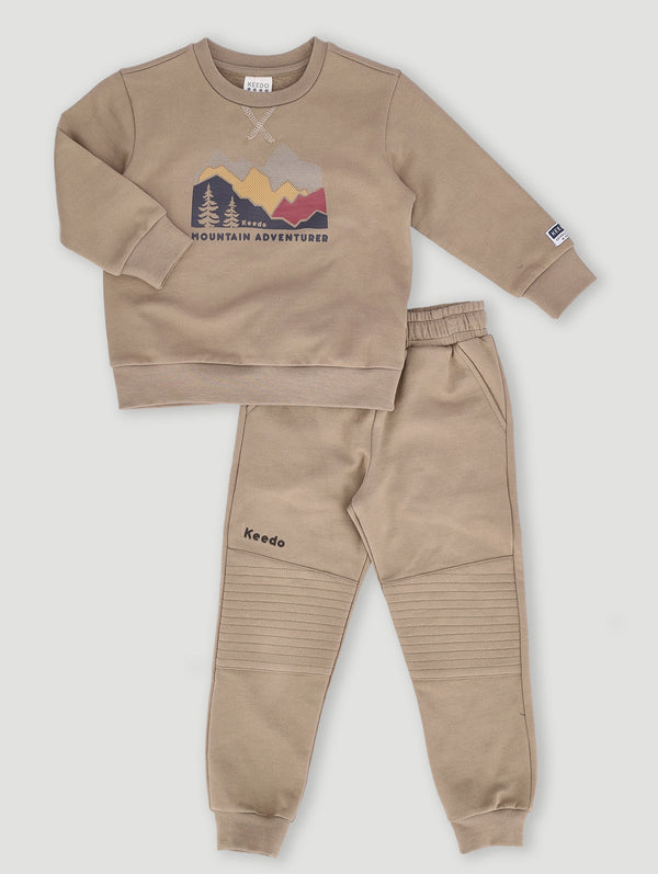 Boys Fleece Mountain Set