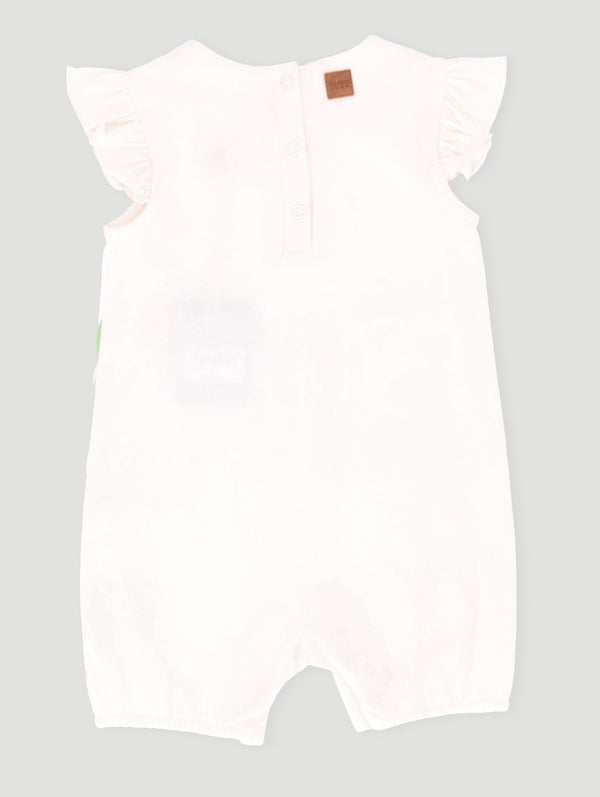 Baby Girls Jungle Ellie Romper - Cream