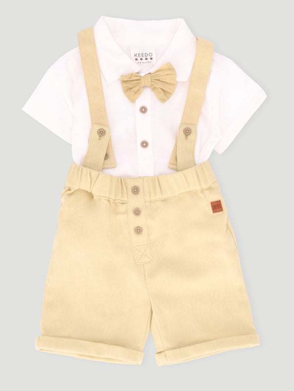 Baby Boys Occasion Set - White