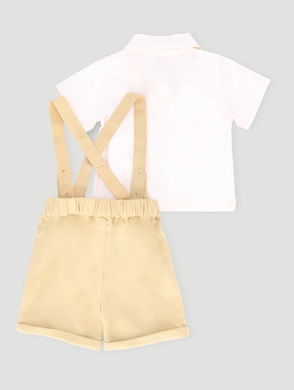 Baby Boys Occasion Set - White