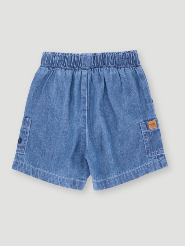 Baby Boys Denim Short - Denim