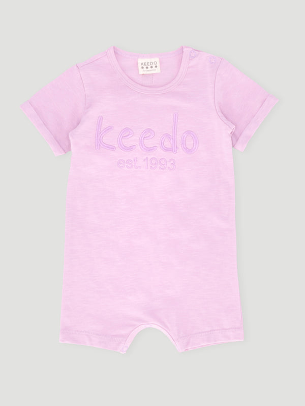 Baby Girls Core Romper - Lilac