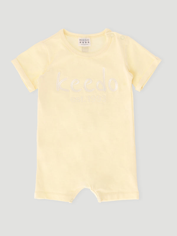 Baby Unisex Core Romper - Yellow