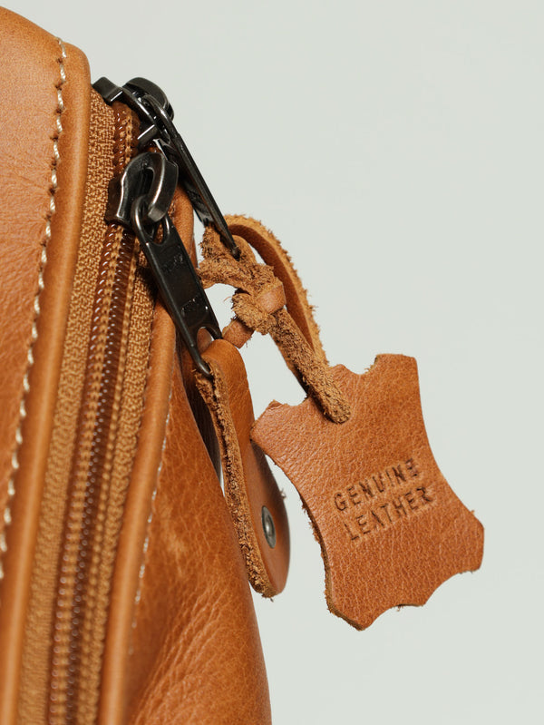 Genuine Leather Nappy Bag
