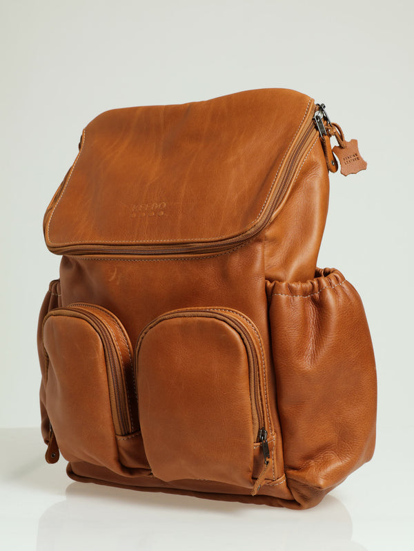 Genuine Leather Nappy Bag