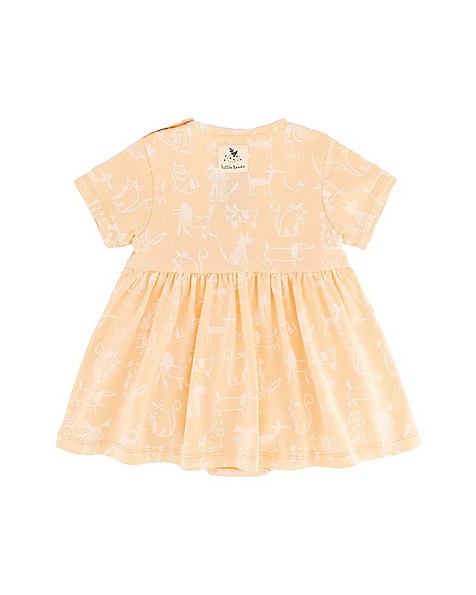 Apricot Pets Peplum Grow