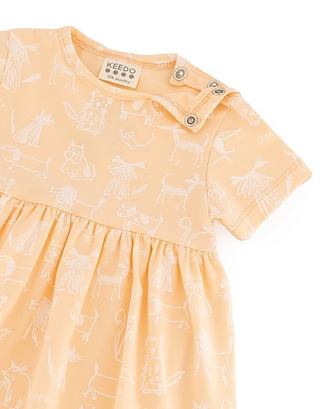 Apricot Pets Peplum Grow