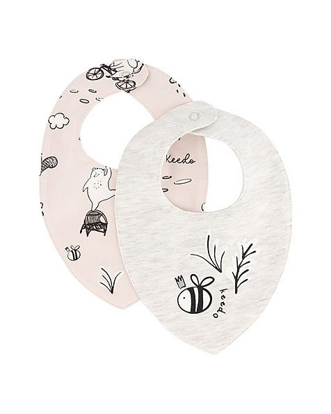 Zoo Party 2-Pack Bib