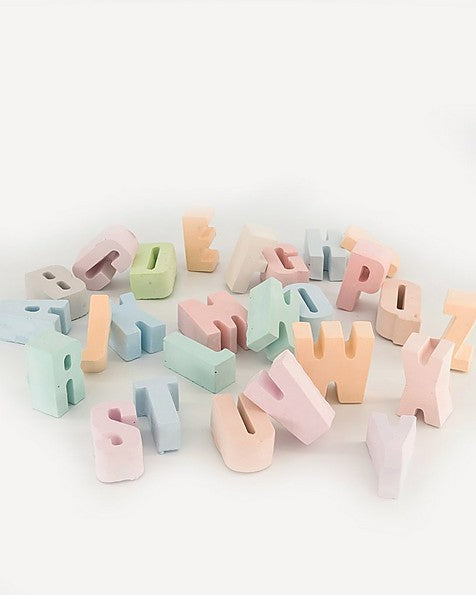 Alphabet Chalk