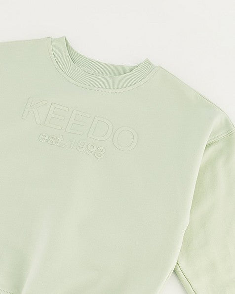 Aqua Logo Sweater