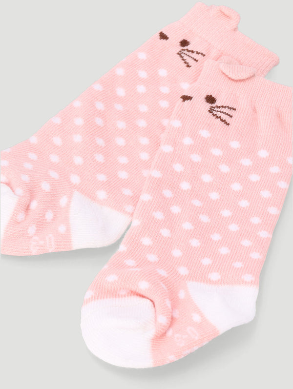 Holly Bobby Socks - Light Pink