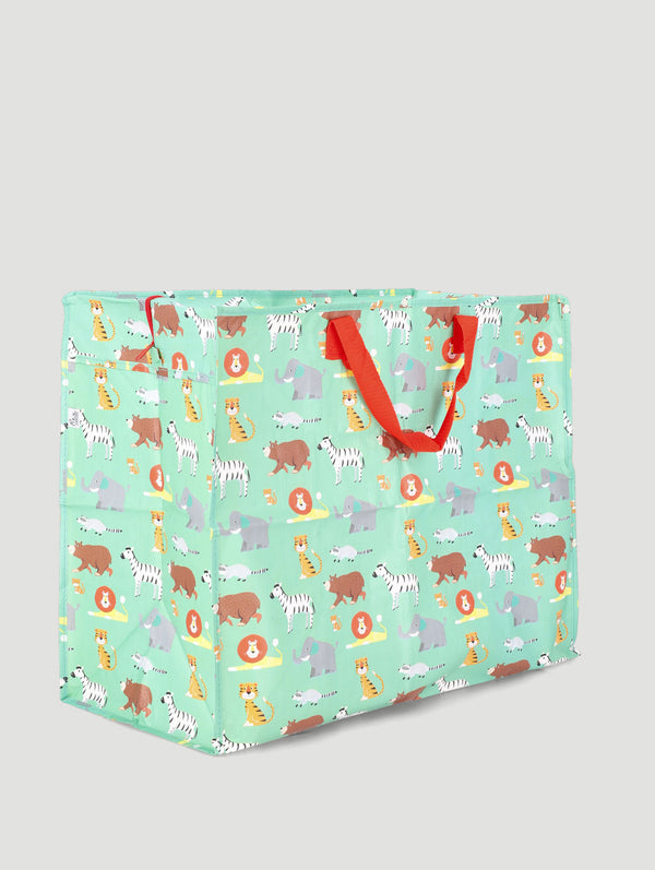 Animal Park Jumbo Shopper Bag - Green