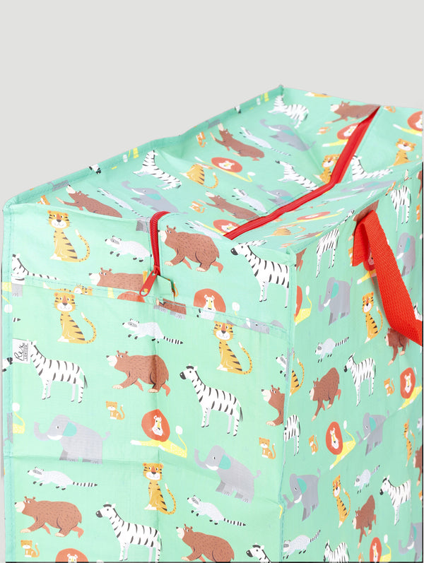 Animal Park Jumbo Shopper Bag - Green