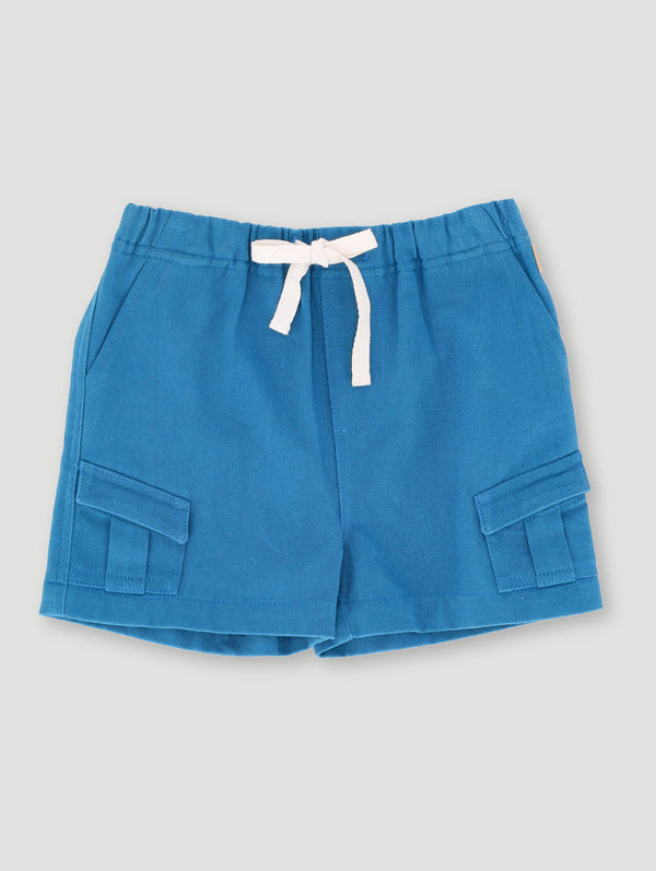 Baby Boys Cargo Short - Teal