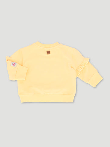 Baby Girls Embroidered Fleece Top