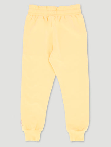 Girls Embroidered Paperbag Jogger