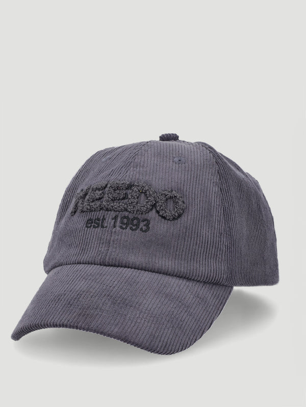 Corduroy Cap - Charcoal